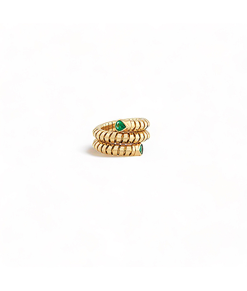 Marina B. Trisola Emerald Ring