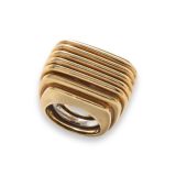 David Webb Gold Radiator Ring