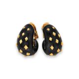 David Webb Jackie Earrings