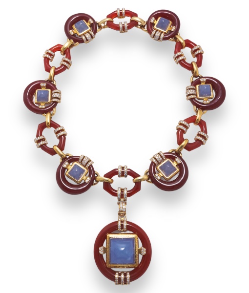 David Webb Streamline Necklace