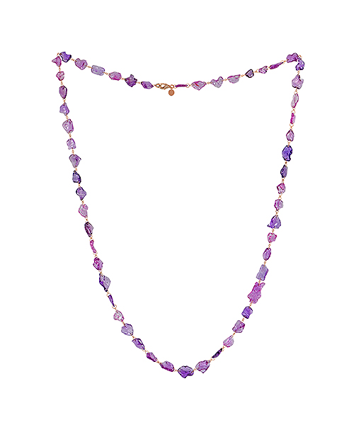 Sutra RG Purple Sapphire Necklace