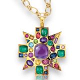 Verdura Byzantine Pendant Brooch