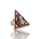Anna Porcu Triangle Lady Ring