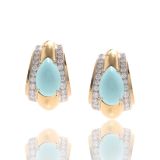 David Webb Bumper Earrings