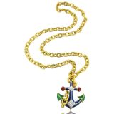 David Webb Anchor Necklace