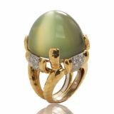 David Webb Moonstone Ring