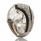 David Webb Black Tie Ring