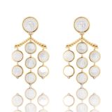 Marina B Soleil Mother of Pearl Chandelier Earrings