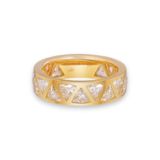 Marina B Triangolini Pavé Ring