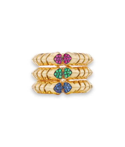 Marina B Trisolina Colored Pavé Ring