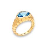 Marina B Timo Blue Topaz Ring