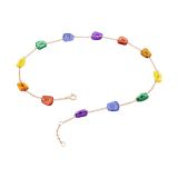 Mattioli Mini Puzzle Rainbow Necklace