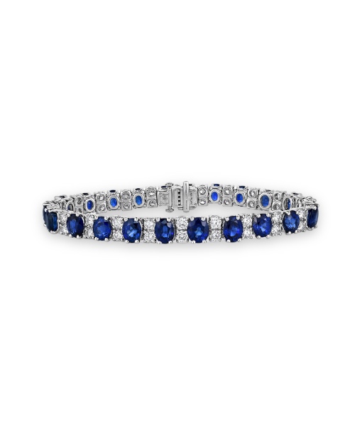 Oscar Heyman Platinum Sapphire Bracelet