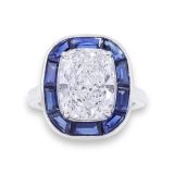 Oscar Heyman Platinum Diamond Frame Ring