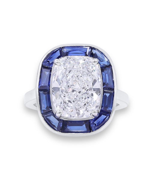 Oscar Heyman Platinum Diamond Frame Ring