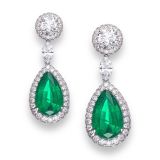 Picchiotti "Masterpieces-Emeralds" Earrings