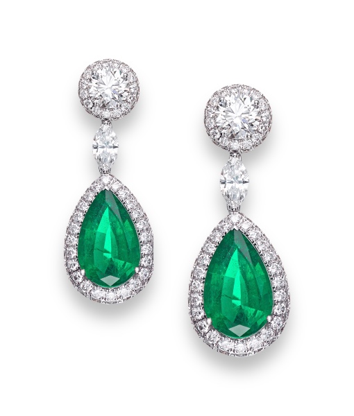 Picchiotti "Masterpieces-Emeralds" Earrings