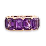 Piranesi Pietra Emerald Cut Eternity Band