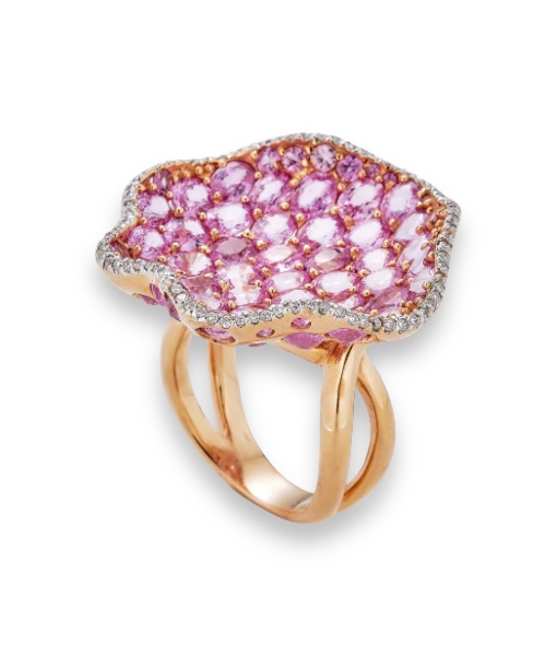 Piranesi Mosaique Wave Ring