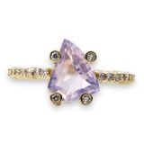 Stephen Dweck Luxury Lavender Moon Quartz and Diamond