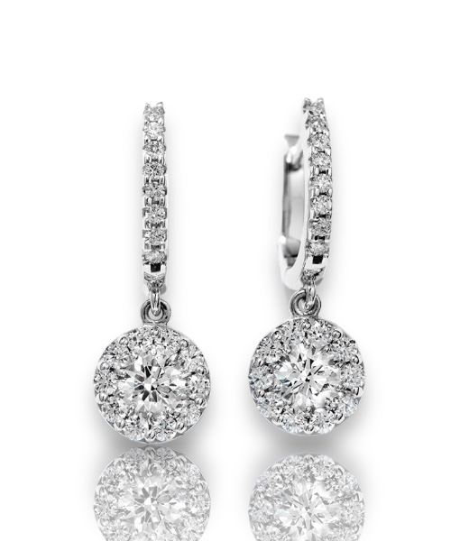 Hearts on Fire Fulfillment Diamond Drop Earrings