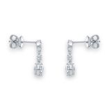 Hearts on Fire Aerial Petite Drop Earrings