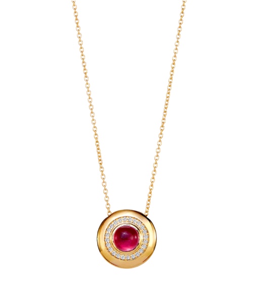 Syna Cosmic Gemstone Diamond Necklace