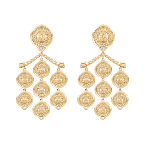 Marina B Soleil Gold Chandelier Earrings