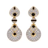 Marina B Baby Pneu Earrings with Pavé Diamonds