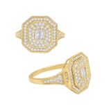 Kc Diamond Deco Style Ring