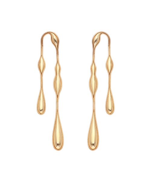 Fernando Jorge Fluid Gold Doubled Earrings